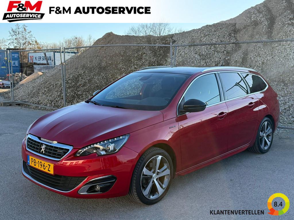 Peugeot 308 SW 1.2 PureTech GT-line Clima, trekhaak, camera, Gebruikt, Euro 6, 1199 cc, 1165 kg