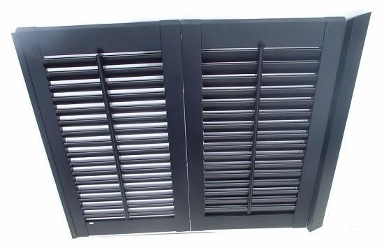 Louvre Shutter Kleur zwart 1025 x 1035mm Nieuw Lamellen, Ophalen, Nieuw, Overige typen, Motorboot