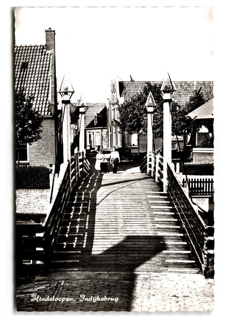 Hindeloopen, Indijksbrug, Verzenden, 1960 tot 1980, Ongelopen, Friesland