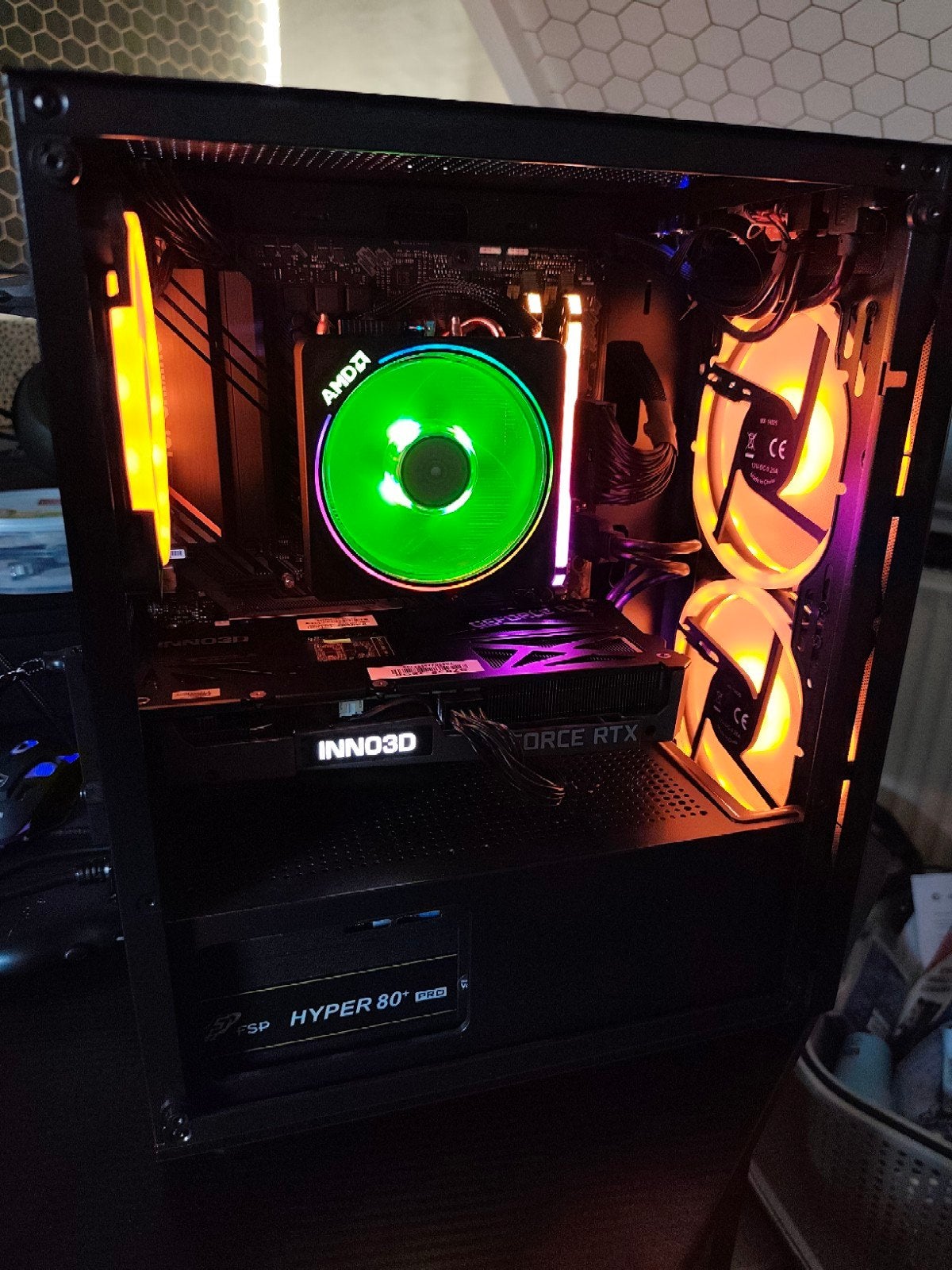 Gaming PC: Ryzen 5 5600, RTX 3060, 16GB RAM, 2TB HDD, Computers en Software, Desktop Pc's, Ophalen, Zo goed als nieuw, Gaming