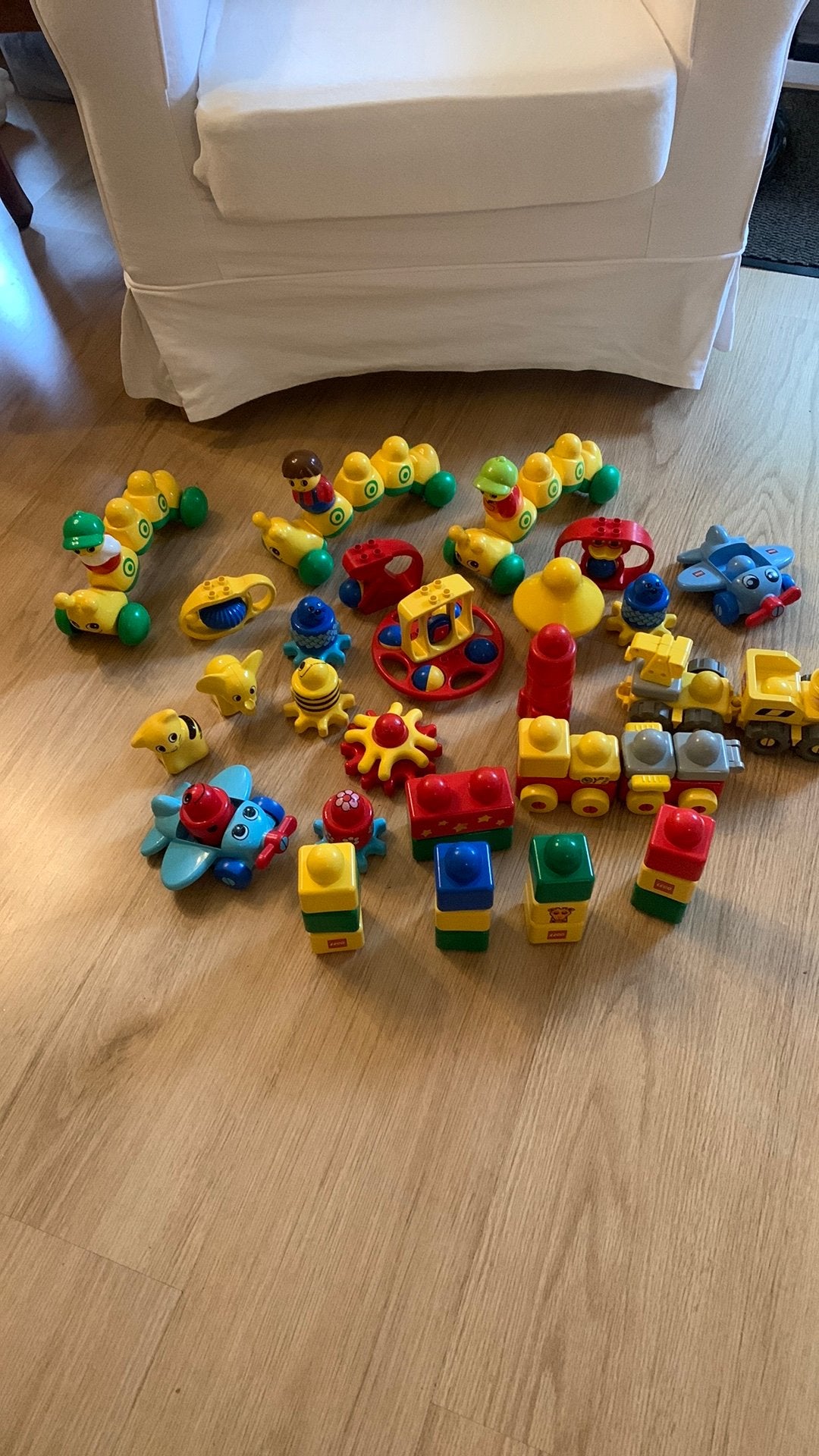 leuke verzameling lego primo in een koop, Ophalen, Gebruikt, Overige typen, Lego Primo