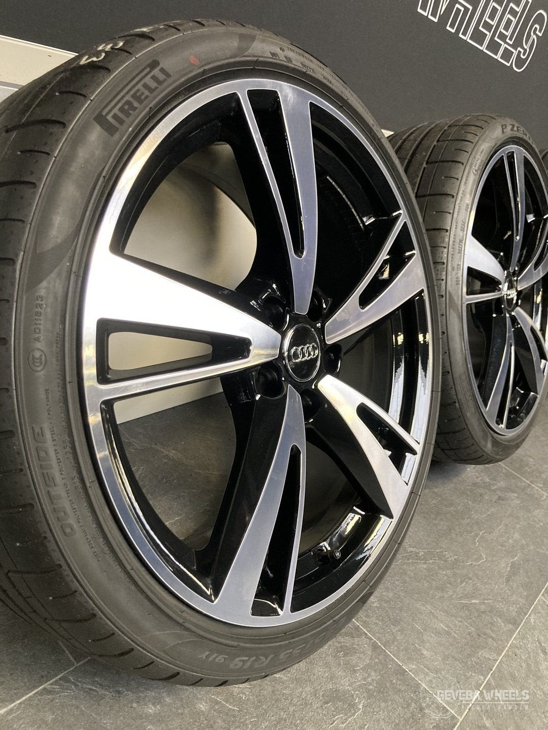 19” originele Audi A3 S3 8P 8V 8Y velgen + banden 5x112 8V0, 19 inch, Gebruikt, -, -