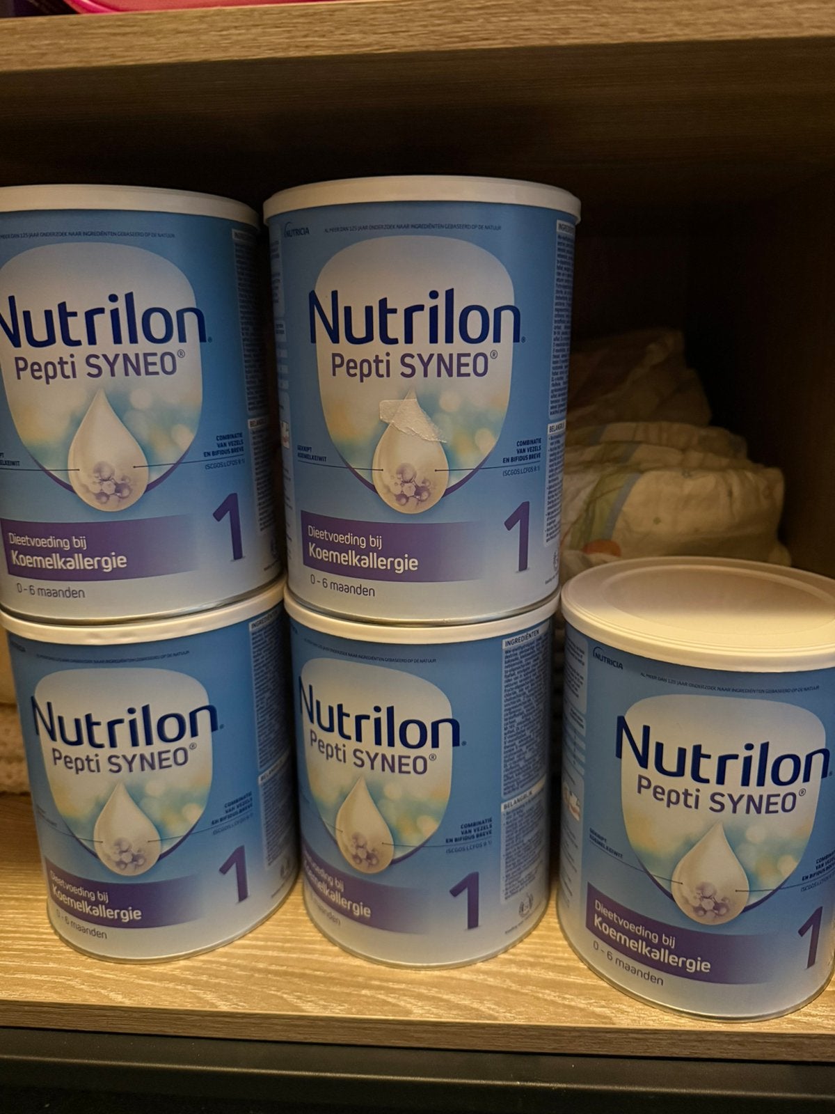 Melk, Ophalen, Zo goed als nieuw