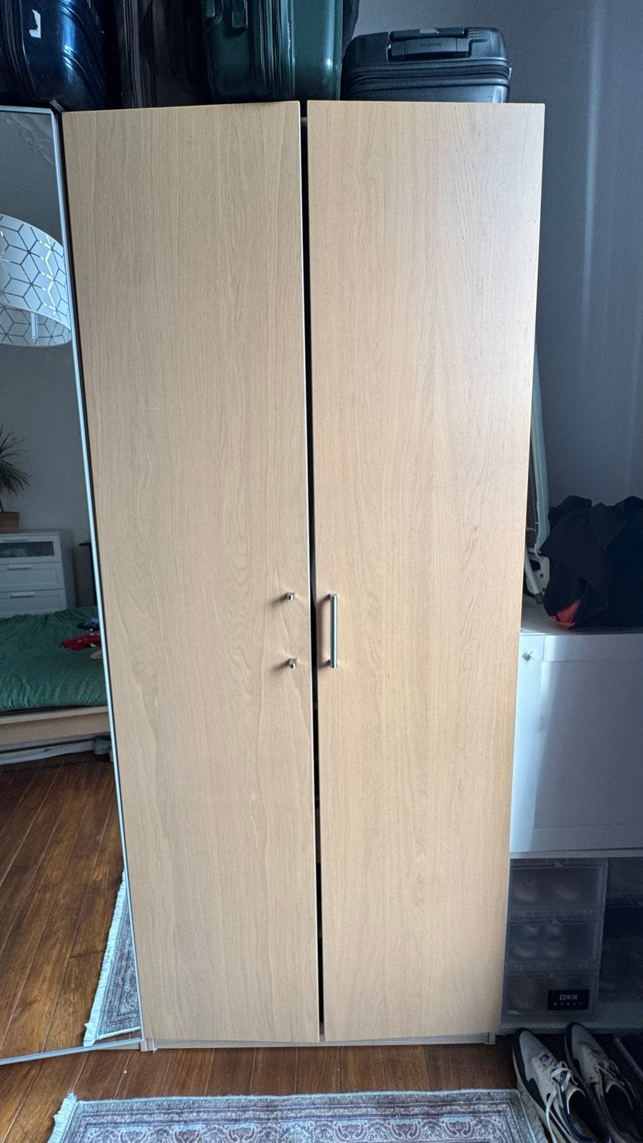 IKEA PAX met spiegeldeur en lades. Ophalen voor 29 september