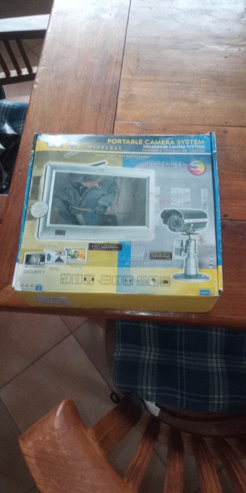 Elro cs97c draadloos camera systeem, Ophalen of Verzenden, Zo goed als nieuw
