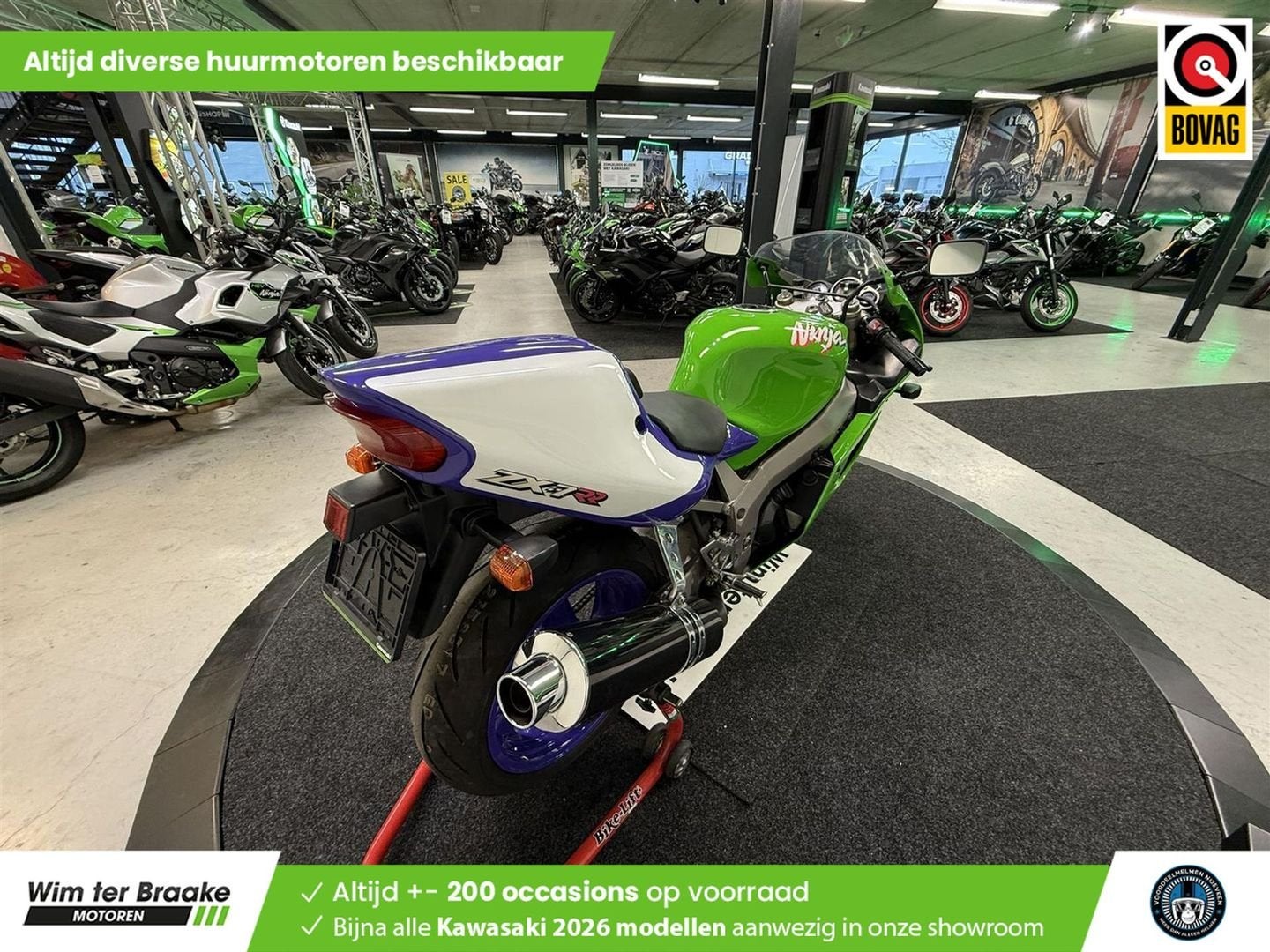 Kawasaki ZX 7 RR (bj 1997) 13,226 km, 4 cilinders, Motorrijbewijs A, Bedrijf, Onbekend