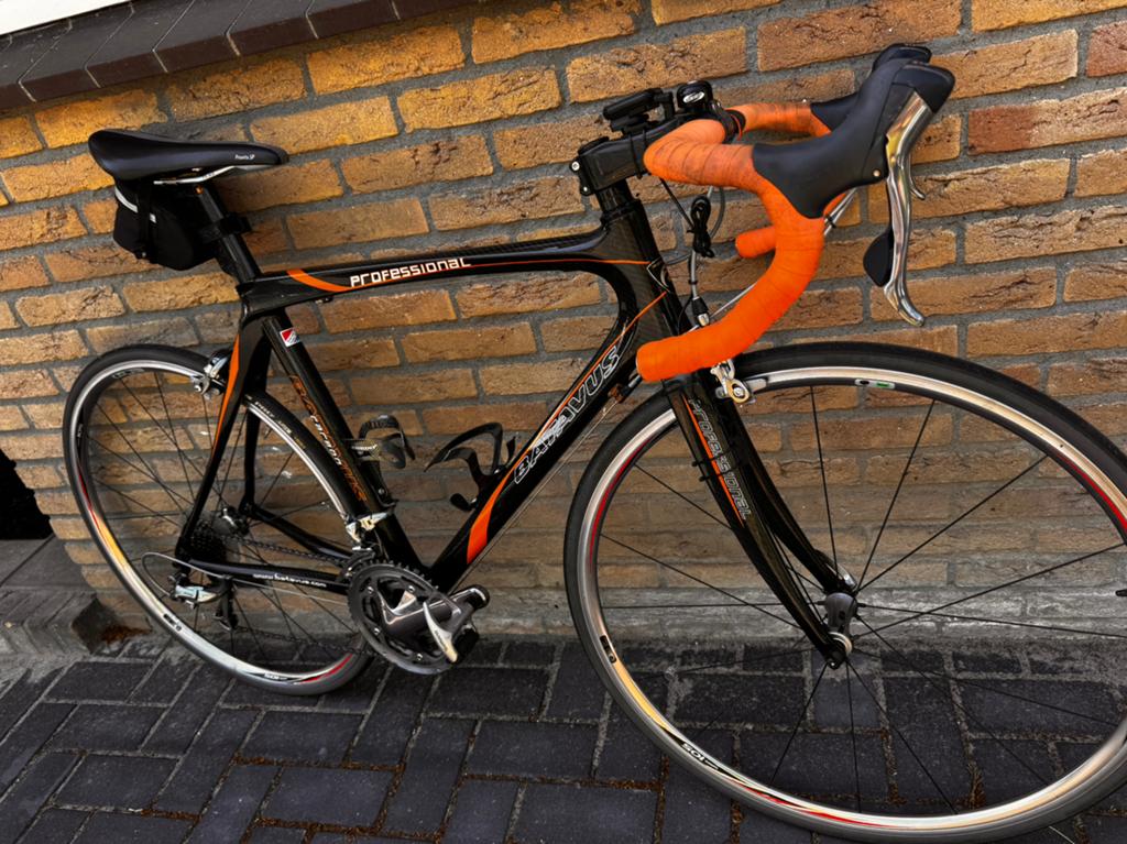 Batavus carbon professional mt 56, Ophalen, Gebruikt, Carbon, Batavus