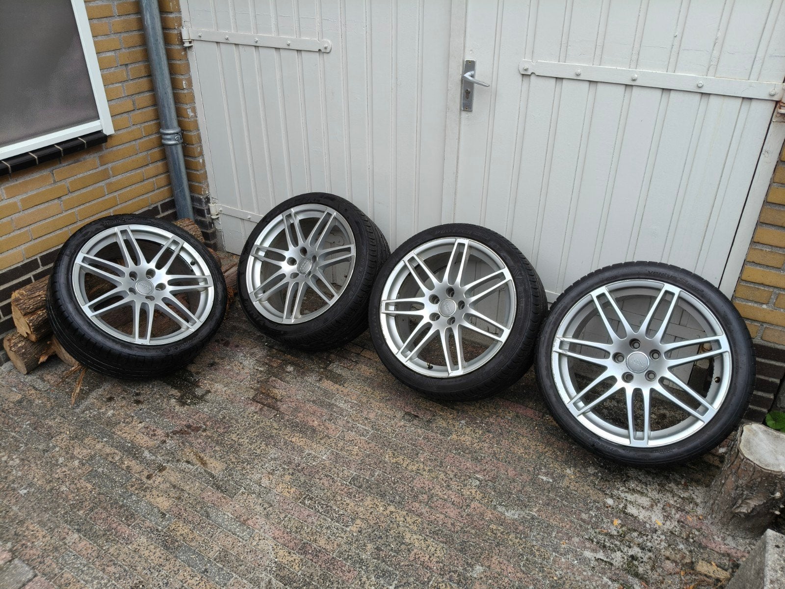 audi velgen 255/35/19 5x112, Auto-onderdelen, Banden en Velgen, 255 mm, Velg(en), Zomerbanden, Ophalen