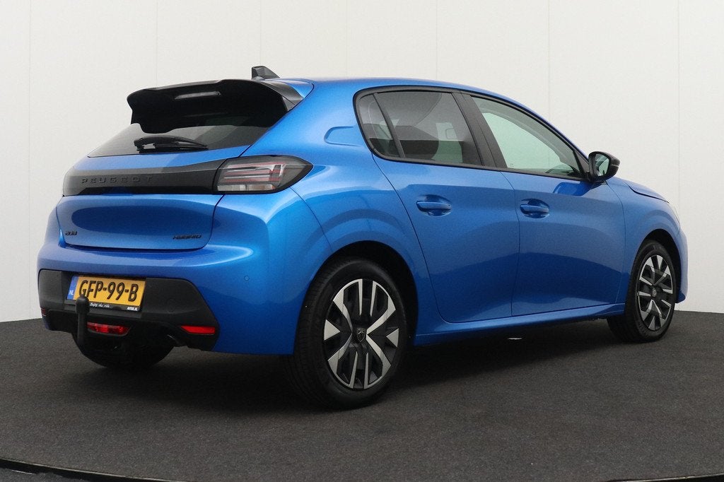 Peugeot 208 Hybrid 123 PK Aut. Sport Trekhaak Stoelverw. Car, Auto's, Peugeot, Gebruikt, 1199 cc, Blauw, 100 pk