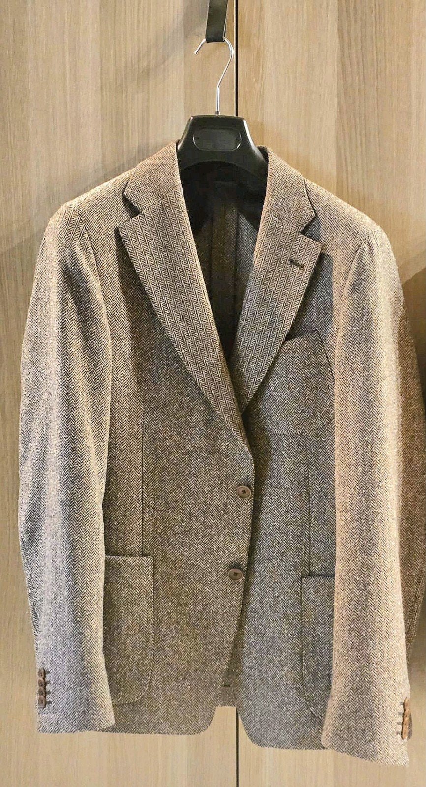 Van Gils jasje (maat 50), Kleding | Heren, Kostuums en Colberts, Maat 48/50 (M), Beige, Zo goed als nieuw, Van Gils