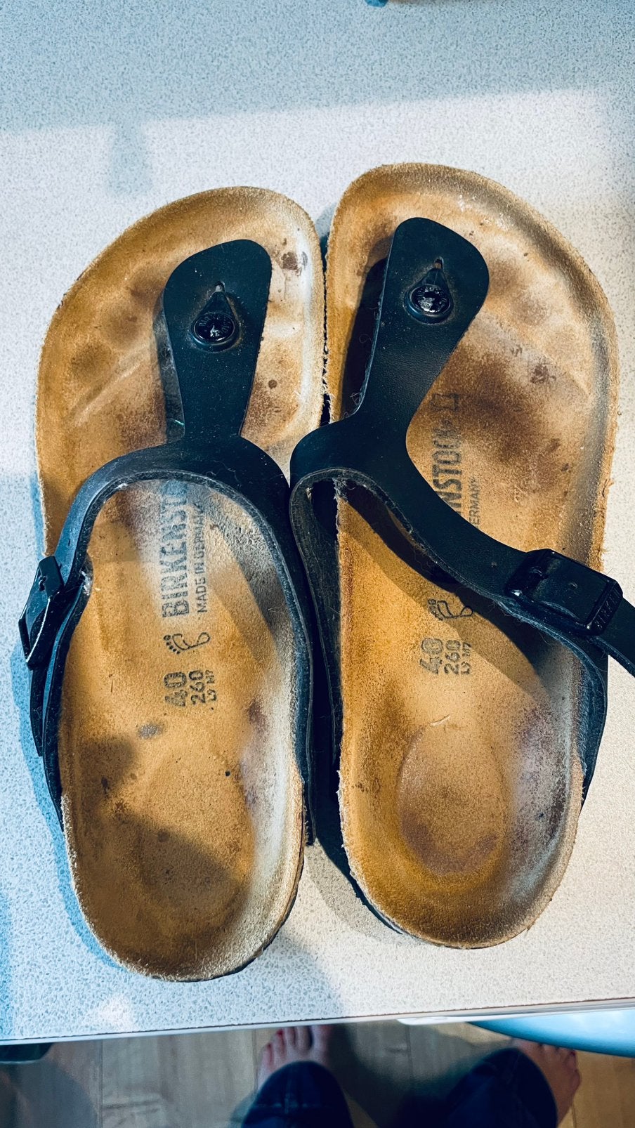 Birckenstock slippers maat 40, Kleding | Dames, Schoenen, Slippers, Zwart, Ophalen of Verzenden, Zo goed als nieuw