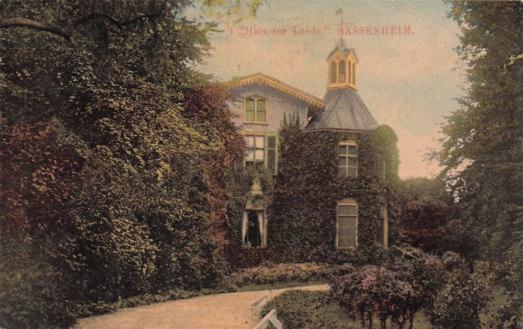 703-375-039 Huis Ter Leede Sassenheim, Verzenden, Voor 1920, Zuid-Holland