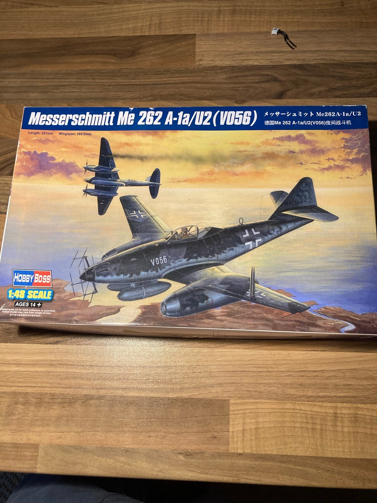 Messerschmitt Me 262 A-1a/U2 (V056) 1:48 Modelbouw, Overige merken, Nieuw, Ophalen of Verzenden, Groter dan 1:72