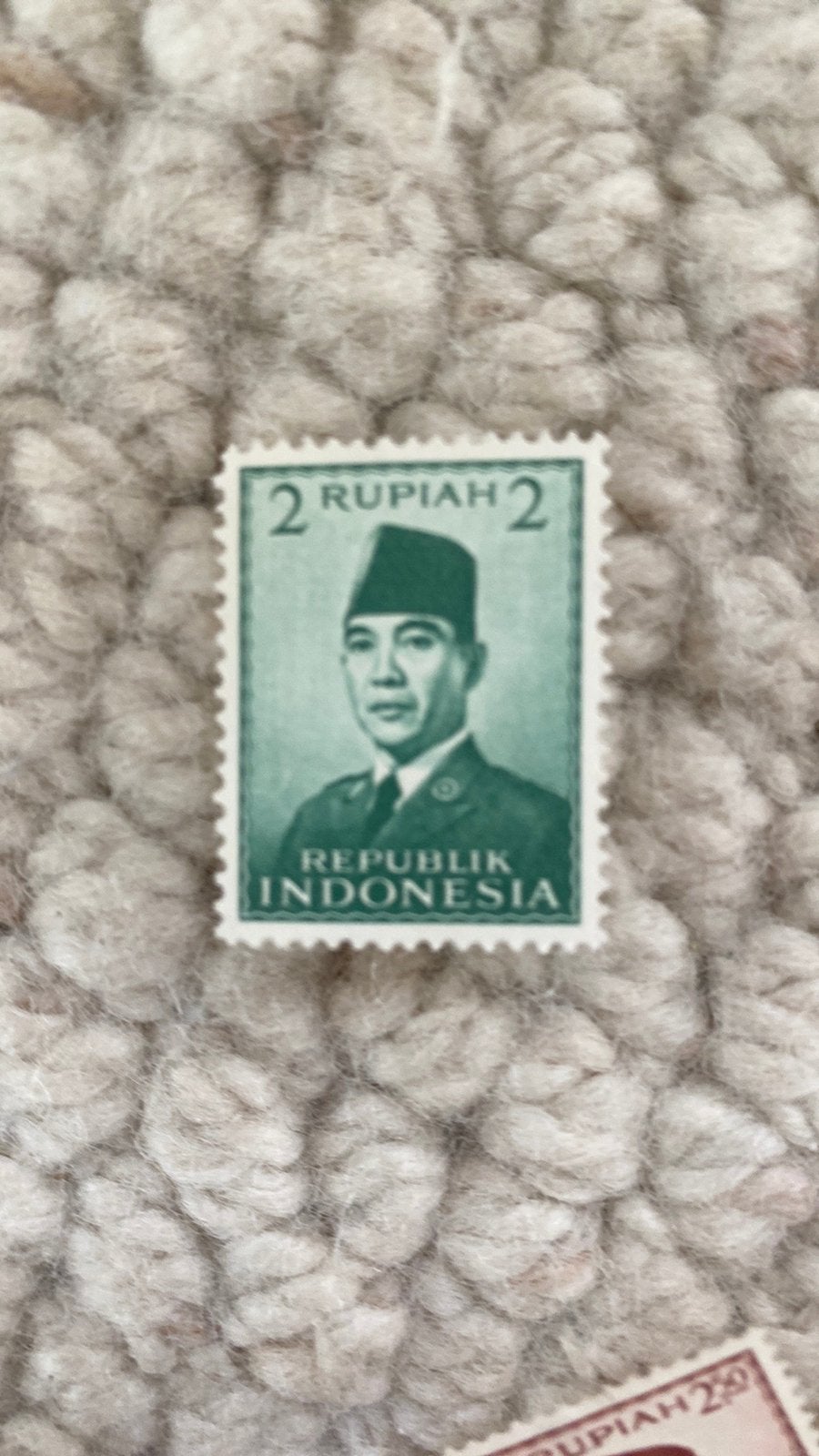 Mooie Indonesische postzegel, Ophalen of Verzenden