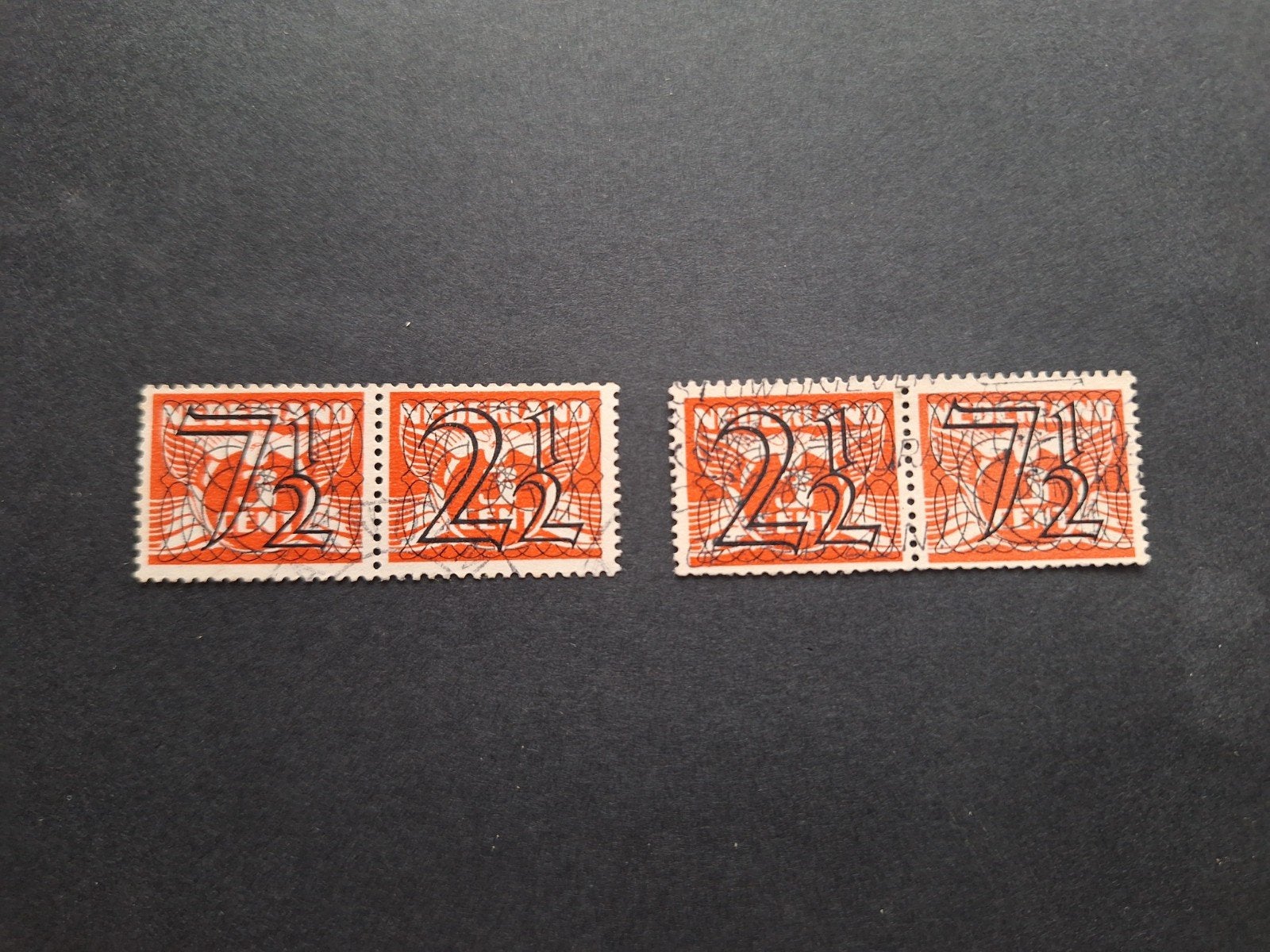 1940. Guilloche paren. Gebruikt. GRATIS VERZENDING!, Postzegels en Munten, Postzegels | Nederland, Verzenden