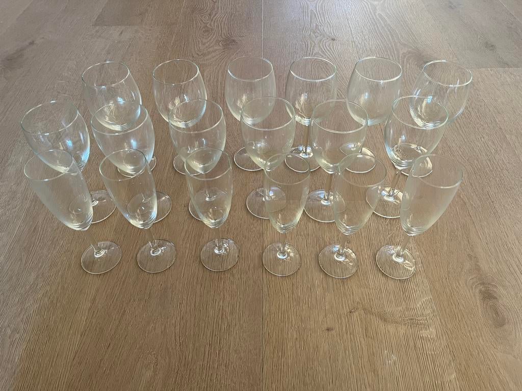 Ikea Rode/ Witte wijn & Champagne glazen, IKEA, Nieuw, Ophalen of Verzenden, Glas
