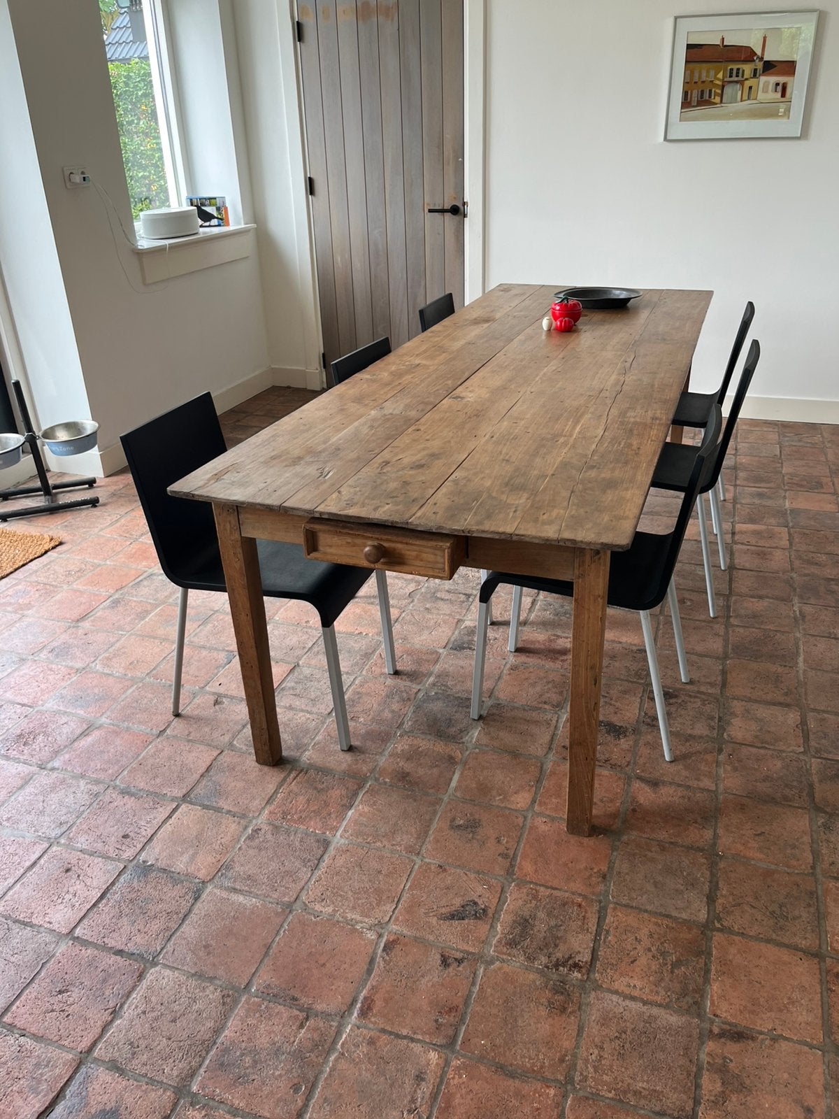 6X Vitra .03 Maarten van Severen stoel, Ophalen, Kunststof, Gebruikt, Grijs