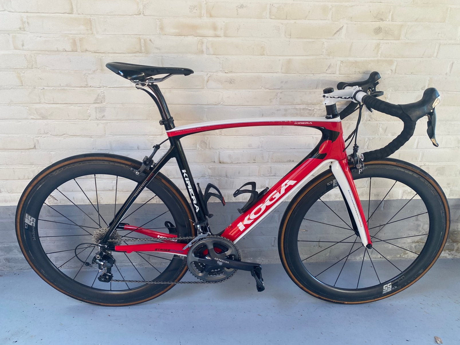 Koga Kimera, Fietsen en Brommers, Fietsen | Racefietsen, 28 inch, Gebruikt, Carbon, Velgrem