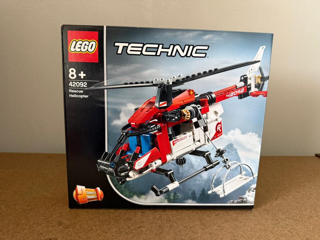 LEGO Technic 42092 Helikopter, Ophalen, Lego, Nieuw, Technic