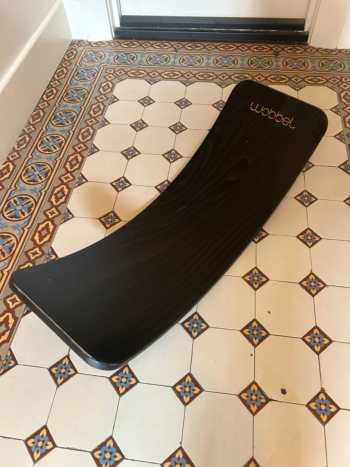 Wobbel Board Original Zwart met vilt, Ophalen, Zo goed als nieuw