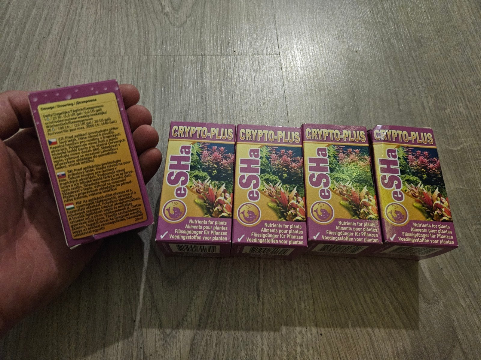 5x Esha aquarium plantenvoeding, Ophalen of Verzenden, Nieuw, Overige typen