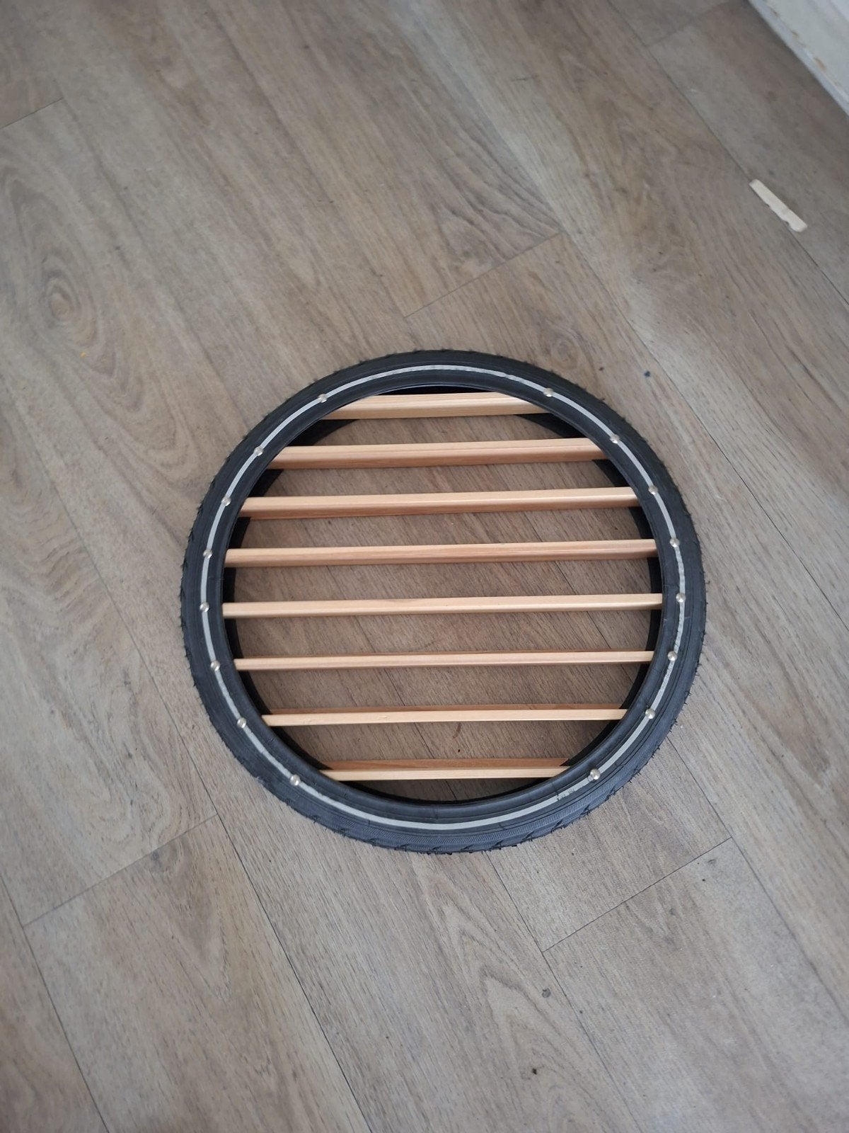 Handgemaakt wiel om op te hangen, Ophalen of Verzenden, Rond, Minder dan 50 cm, Minder dan 100 cm