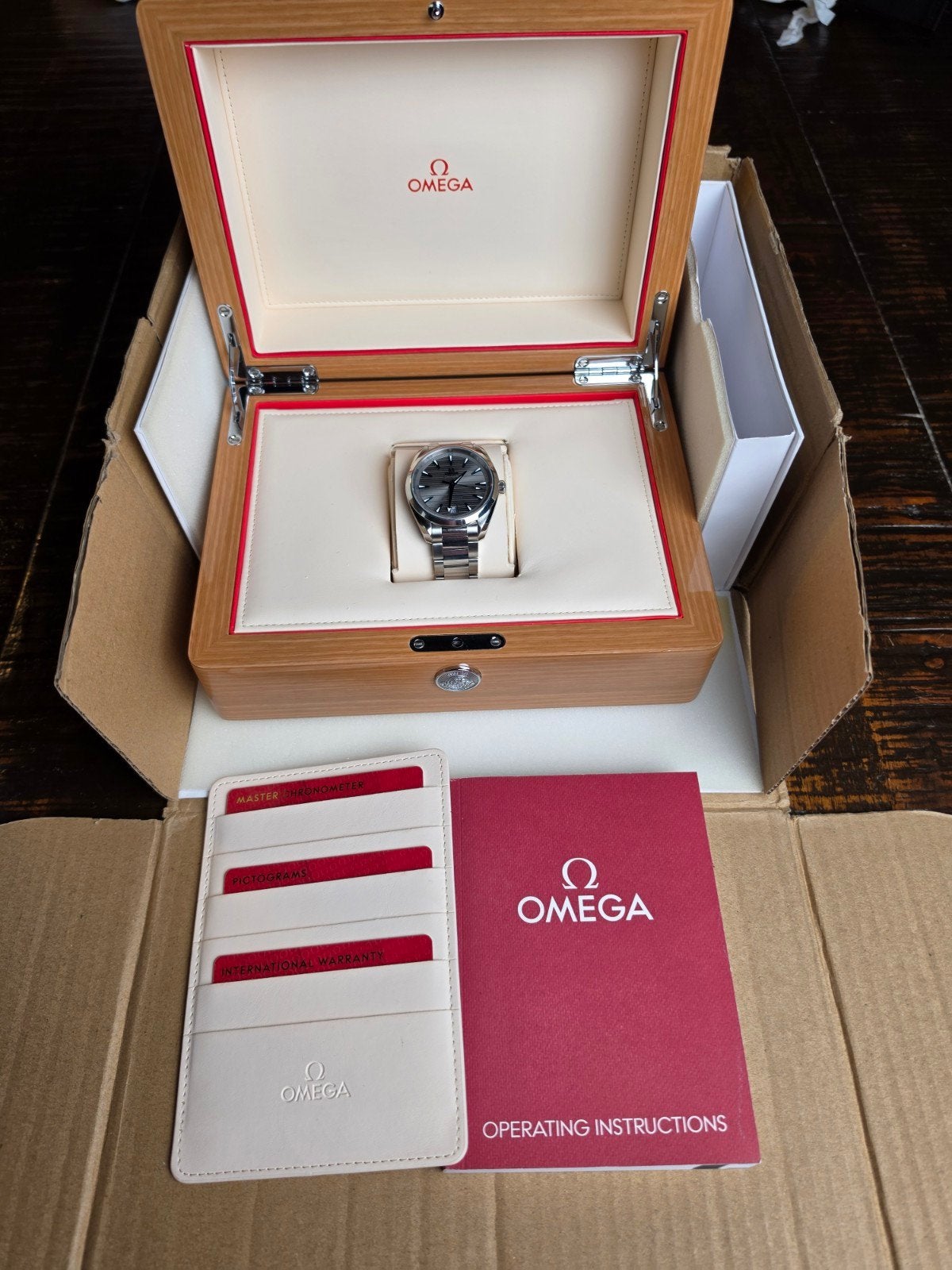 Omega Seamaster Aqua Terra Co-Axial Master Chronometer, Ophalen, Zo goed als nieuw, Staal, Omega