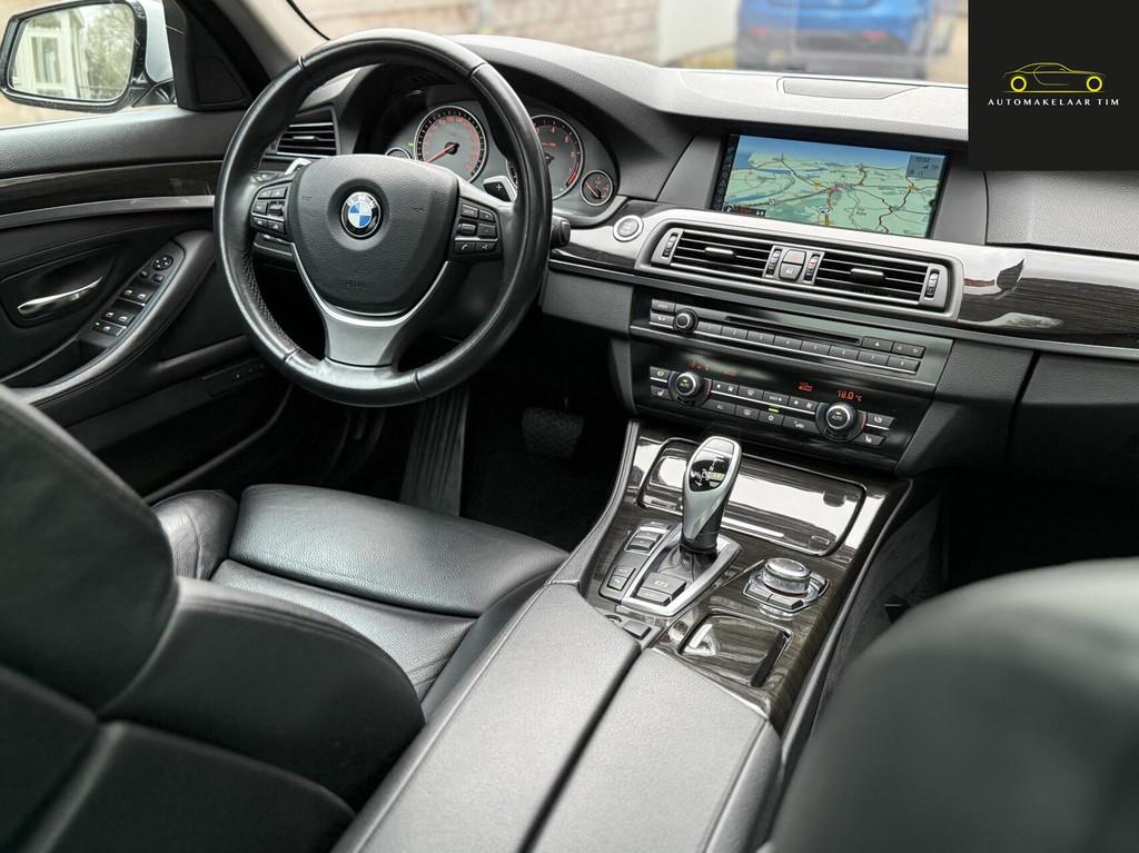 BMW 5-serie 535i High Executive, Auto's, Achterwielaandrijving, Gebruikt, Zwart, 1675 kg