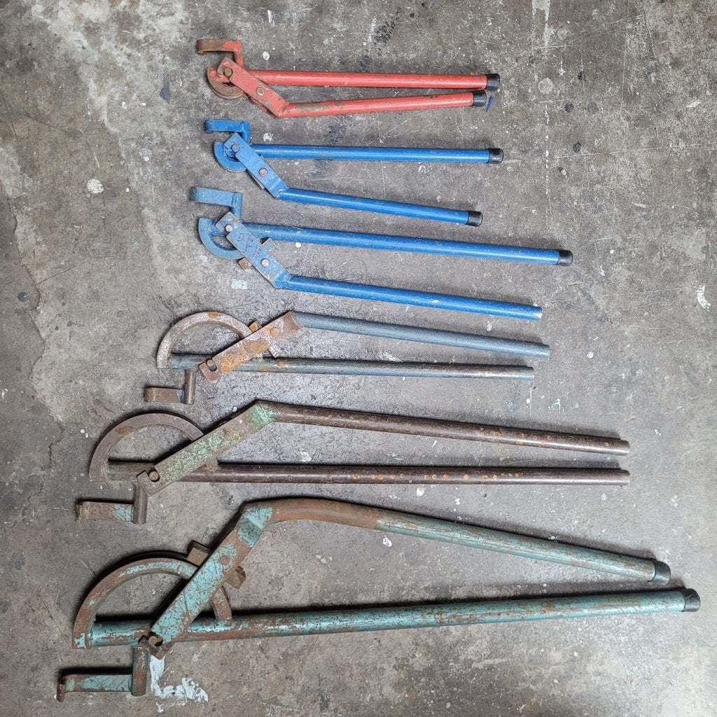 Te Koop: Buigijzers 12 mm, 15 mm, 22 mm & 28 mm, Doe-het-zelf en Verbouw, Ophalen, Gebruikt, Overige typen, Overige merken