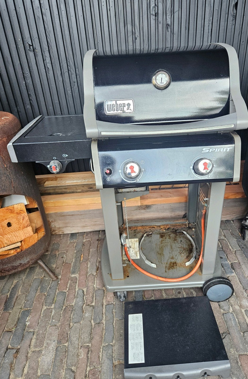 Weber Spirit gas barbecue, Tuin en Terras, Ophalen, Gebruikt, WEBER BBQ