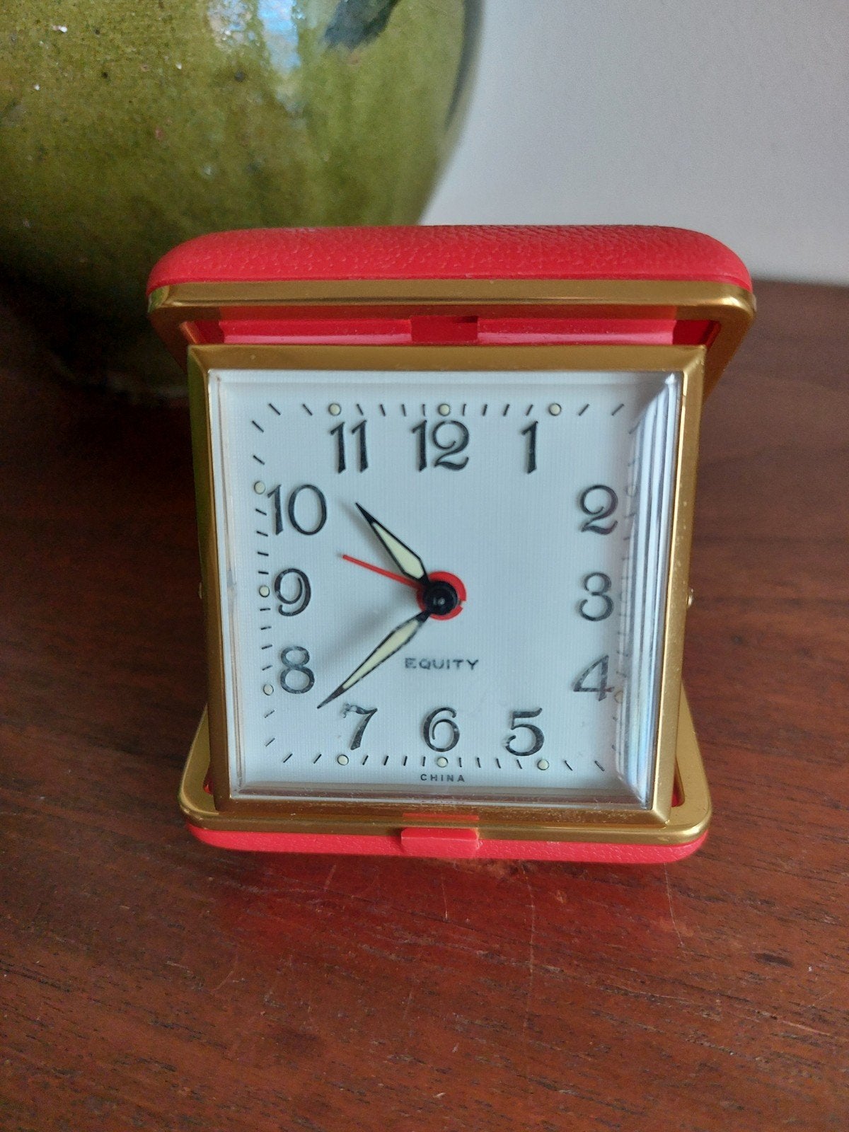 Vintage reiswekkertje/ klokje, Ophalen of Verzenden