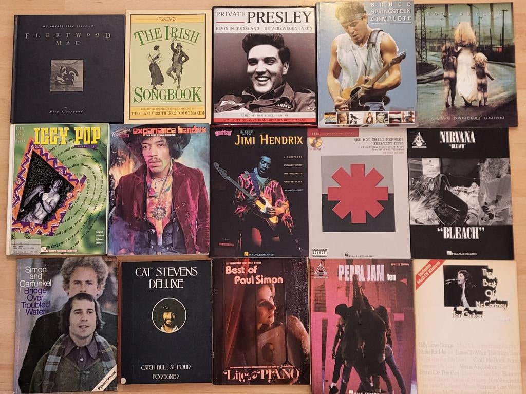 Songbooks - 33 stuks, Ophalen, Gelezen