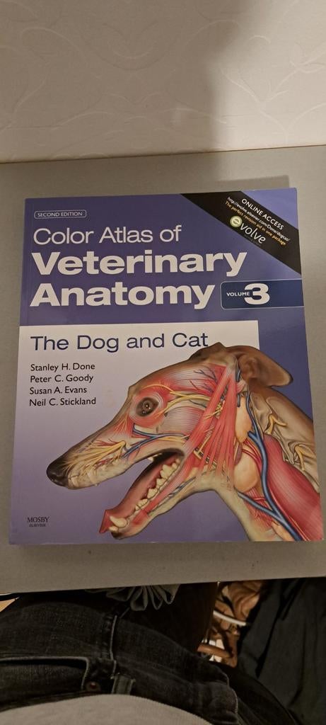 Color Atlas of Veterinary Anatomy Volume 3, Ophalen of Verzenden, Beta, Zo goed als nieuw, HBO