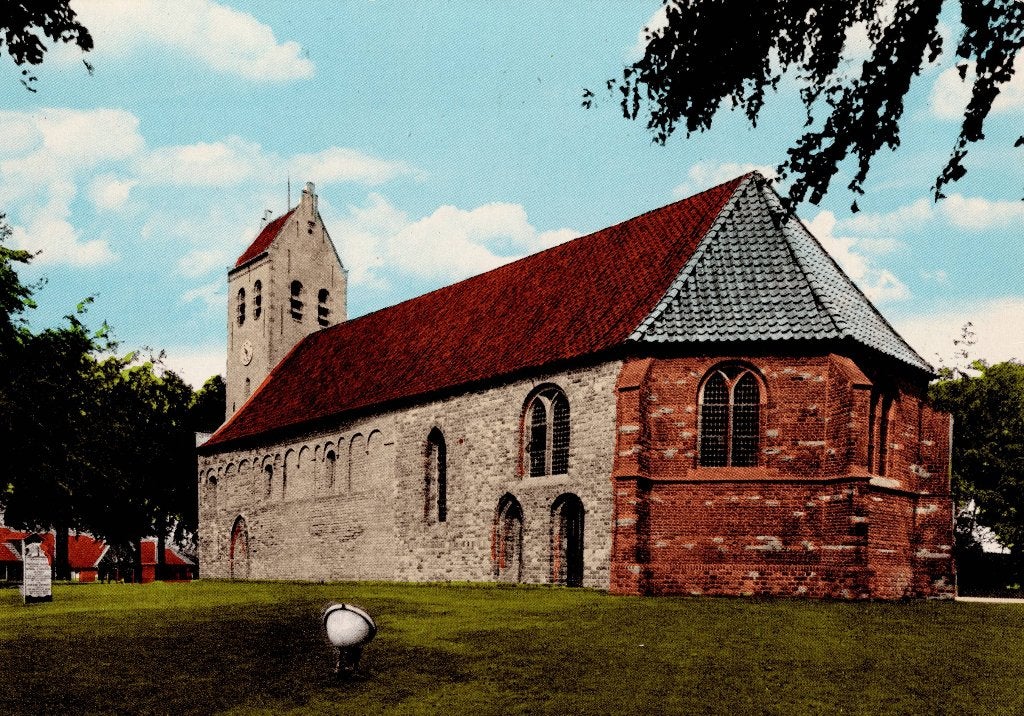 Oldeberkoop – Ned. Herv. Kerk., Ophalen of Verzenden, 1960 tot 1980, Ongelopen, Friesland