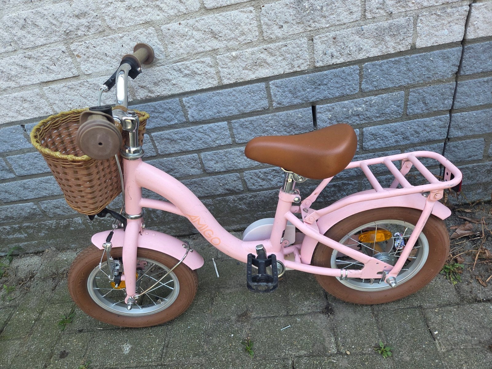 12" fietsje, Fietsen en Brommers, Ophalen, Gebruikt, Minder dan 16 inch