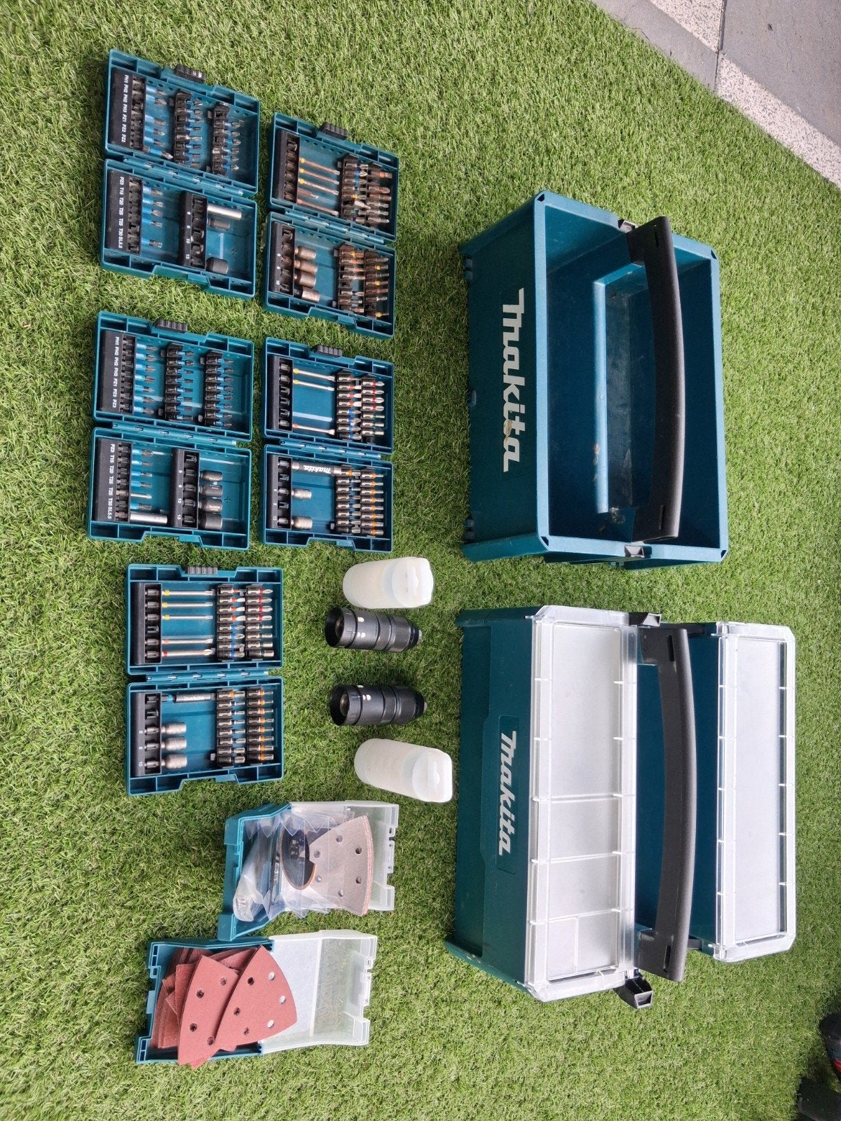 Makita Bitset en Gereedschapsopslag - Diverse sets, Ophalen, Gebruikt, Bitset, Makita
