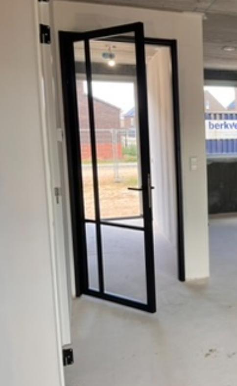 Berkvens berkolight Binnendeur Zwart met fabricagefout, Ophalen, 80 tot 100 cm, 215 cm of meer, Binnendeur