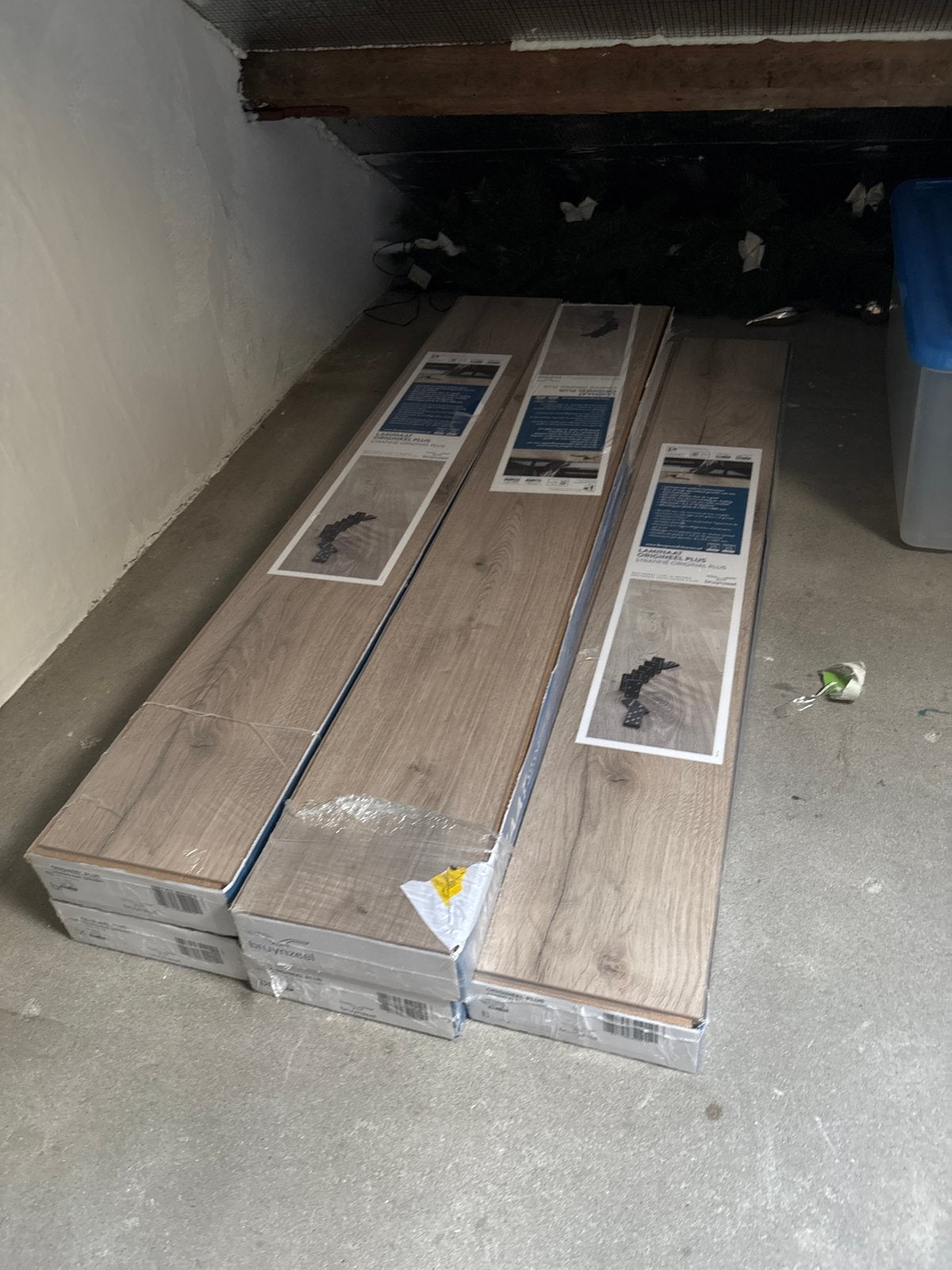 Nieuw Bruynzeel Laminaat - ca. 12,5 m² over, 50 tot 150 cm, Nieuw, Ophalen of Verzenden, 10 m² of meer