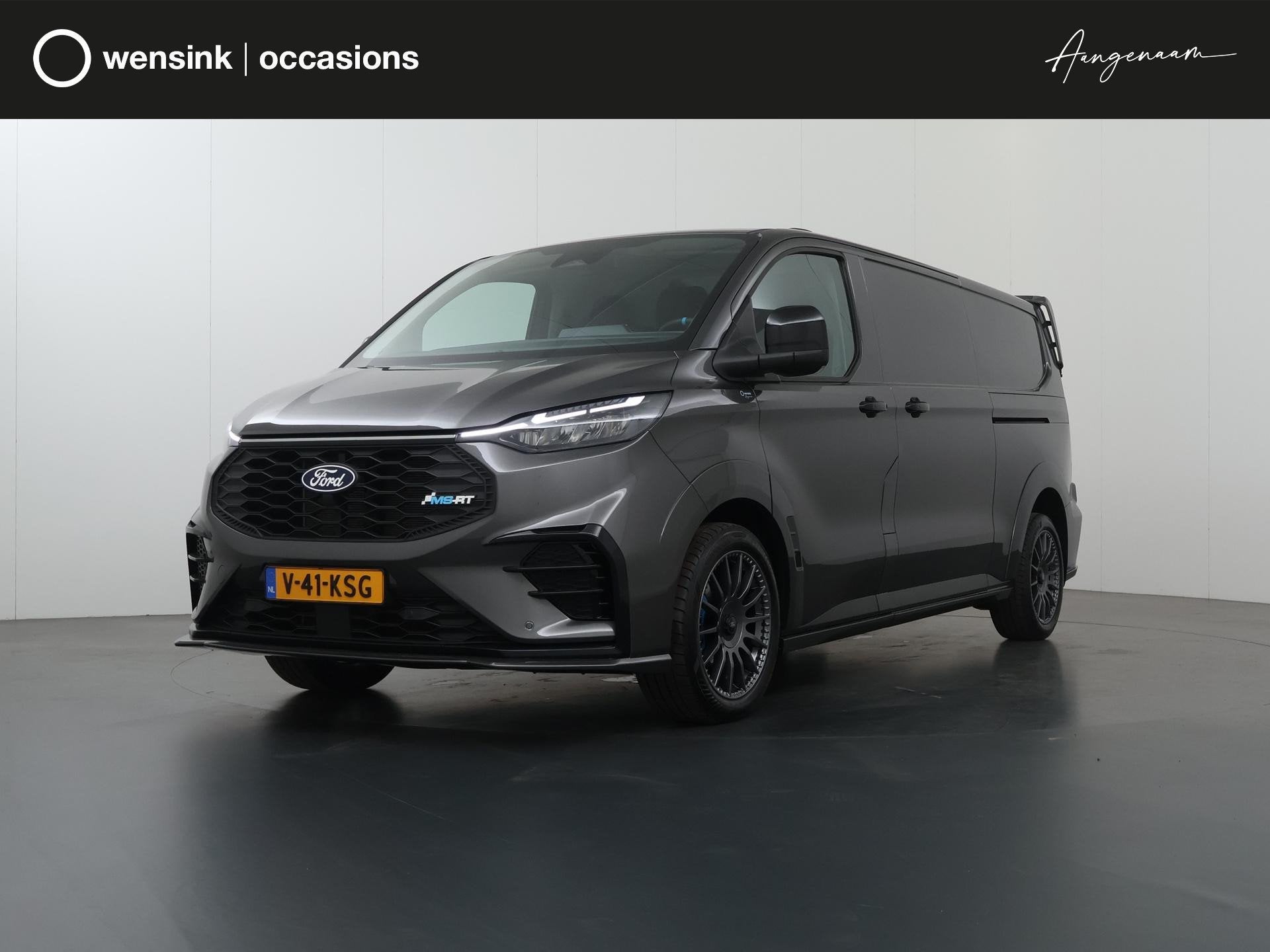 Ford Transit Custom 320 2.0 TDCI | L2 H1 | MS-RT | AUT. | 17, Auto's, Bestelauto's, Automaat, Stof, Gebruikt, 4 cilinders