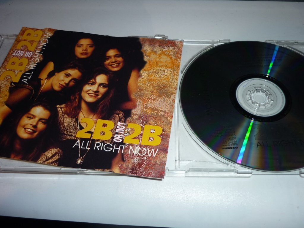 2B or Not 2B - All Right Now CD Single, Ophalen of Verzenden, Zo goed als nieuw, Pop