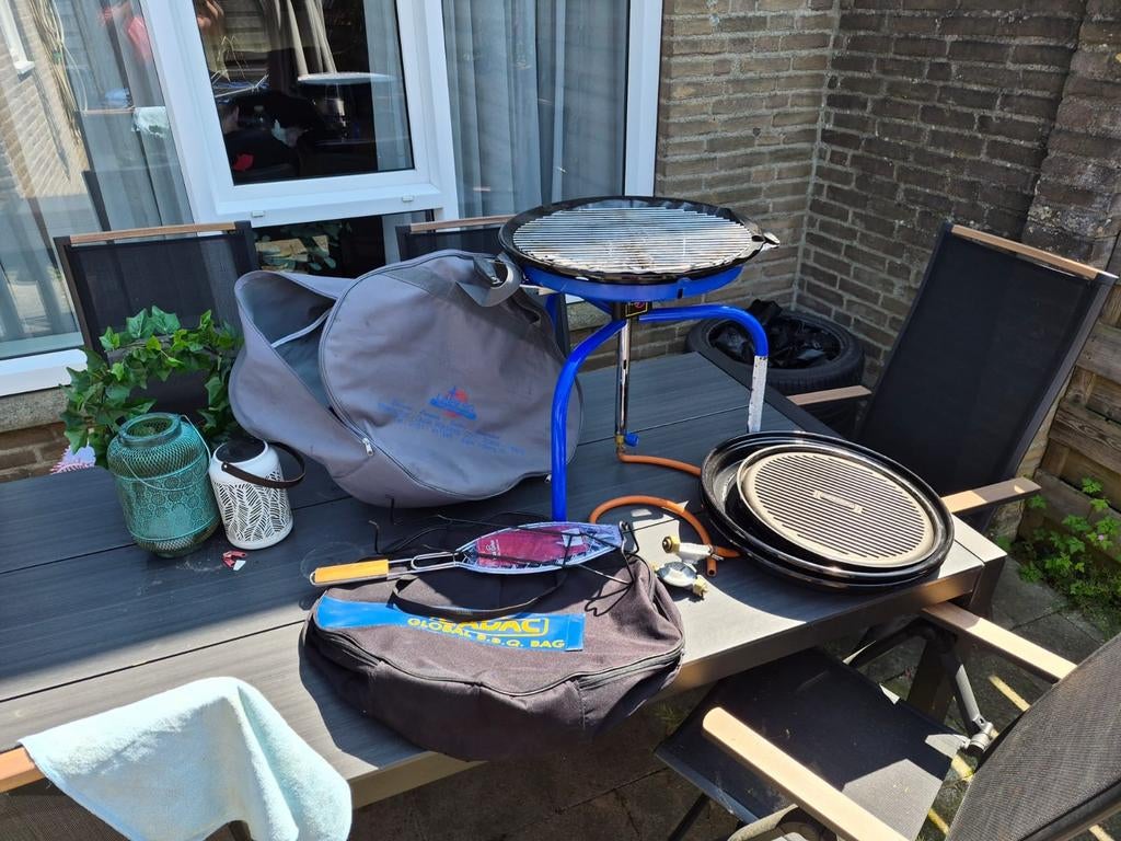 Skottelbraai, Ophalen