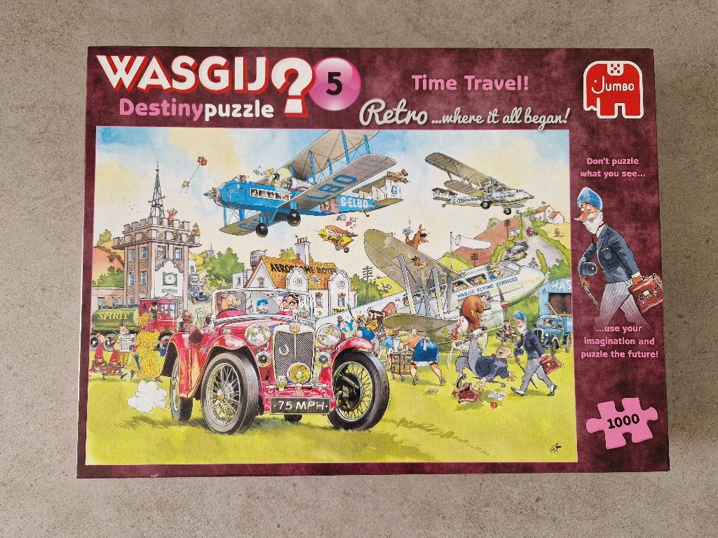 Wasgij Destiny puzzel nummer 5, Ophalen, 500 t/m 1500 stukjes, Zo goed als nieuw, Legpuzzel