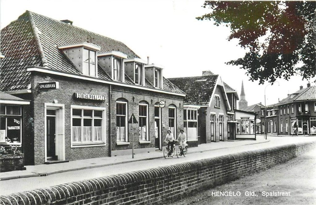 378-299-041 Hengelo GLD Spalstraat, Verzamelen, Ansichtkaarten | Nederland, Verzenden, Voor 1920, Gelderland