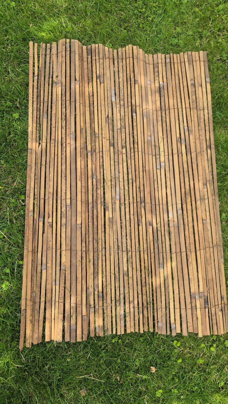 4x Bamboe matten in diverse afmetingen, Ophalen, Gebruikt