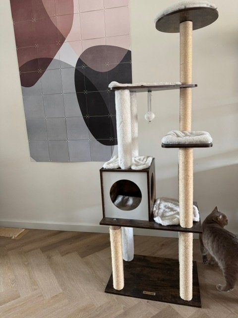 cat tree, Ophalen, Gebruikt, Krabpaal