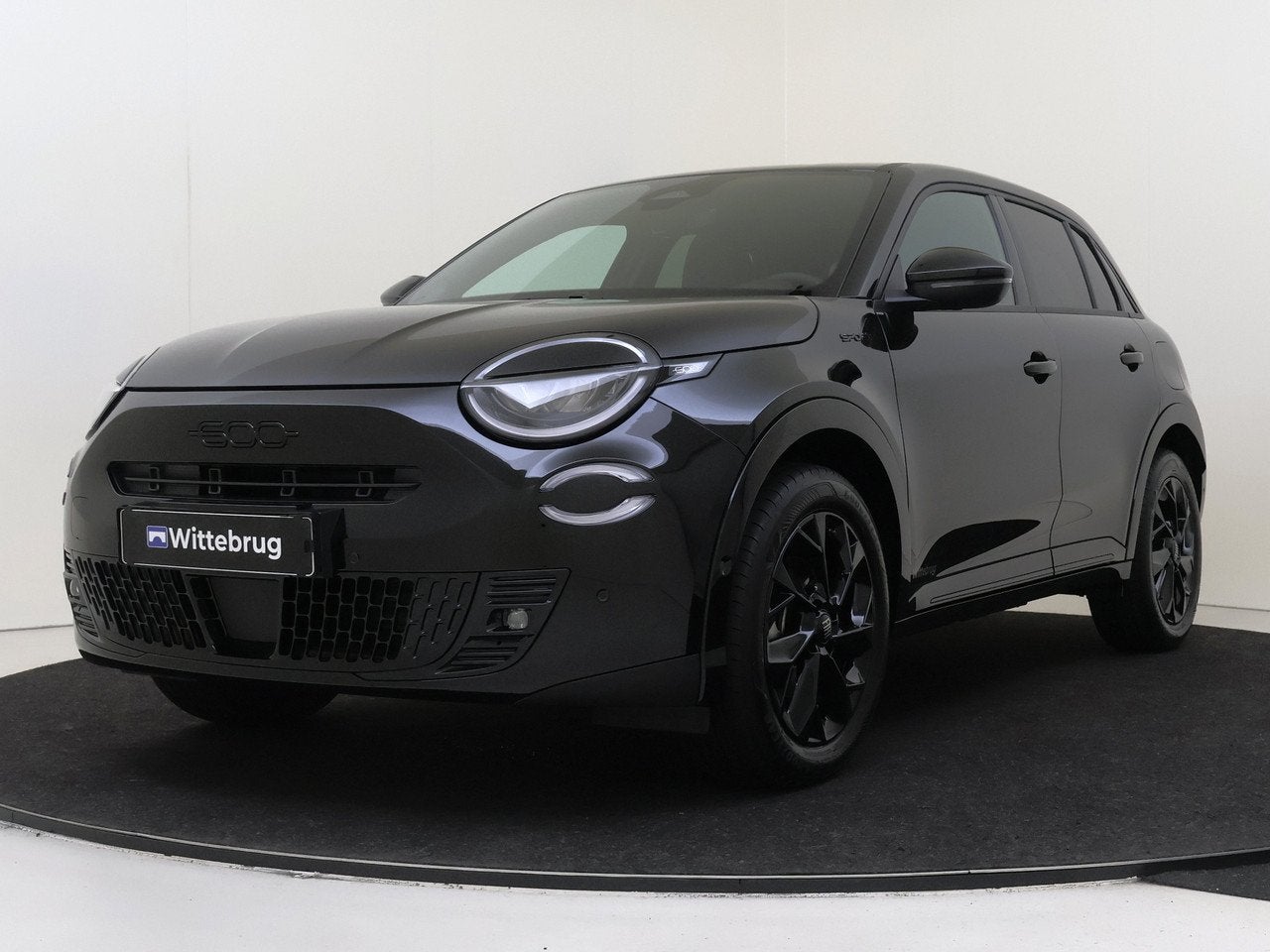 Fiat 600E La Prima 54 kWh NRM DEMO (bj 2026, automaat), Auto's, Automaat, Stof, Gebruikt, 156 pk