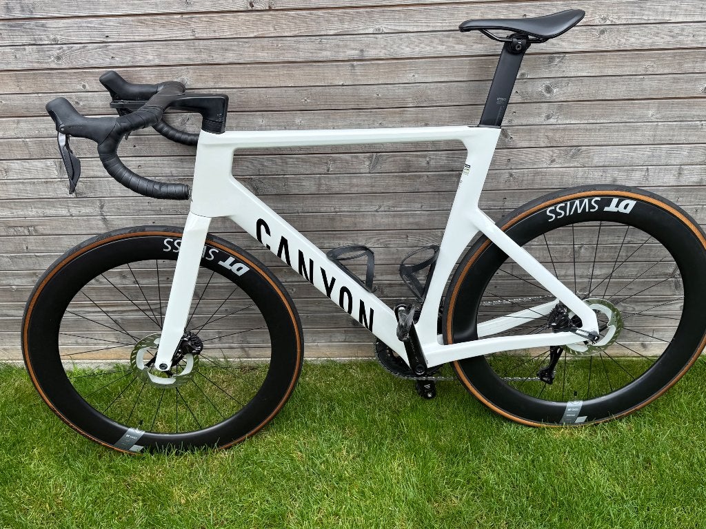 Canyon Aeroad CF SLX 8 Di2 XL, Fietsen en Brommers, Carbon, Heren, Zo goed als nieuw, 57 tot 61 cm