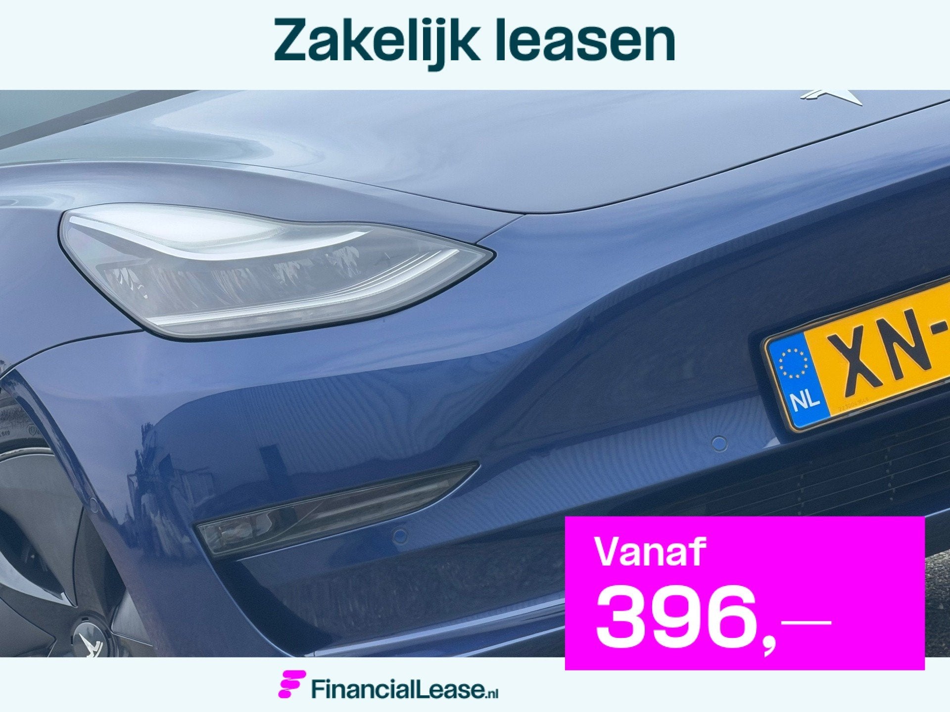 Tesla Model 3 Long Range AWD 75 kWh - Deep Blue Metallic - S