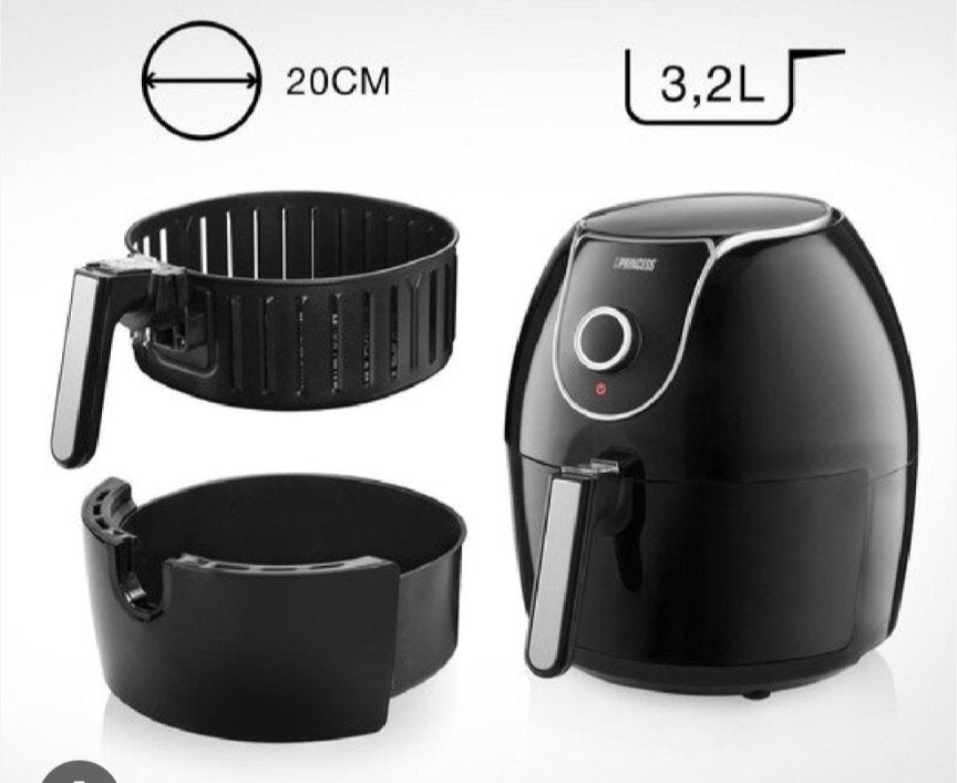 Princess Airfryer 3.2L met bakvorm, Ophalen of Verzenden, Gebruikt, Airfryer