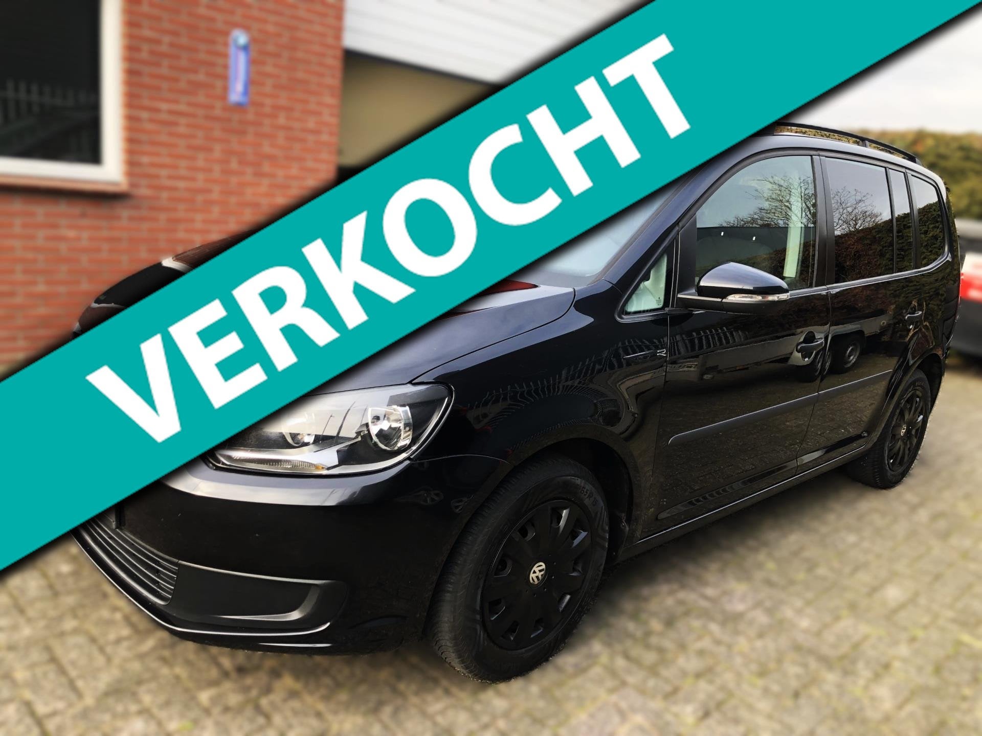 Volkswagen Touran 1.4 TSI 140pk/NAVI/7 zits/Stoelverw/PDC, Auto's, Volkswagen, Voorwielaandrijving, Zwart, 4 cilinders, 7 stoelen